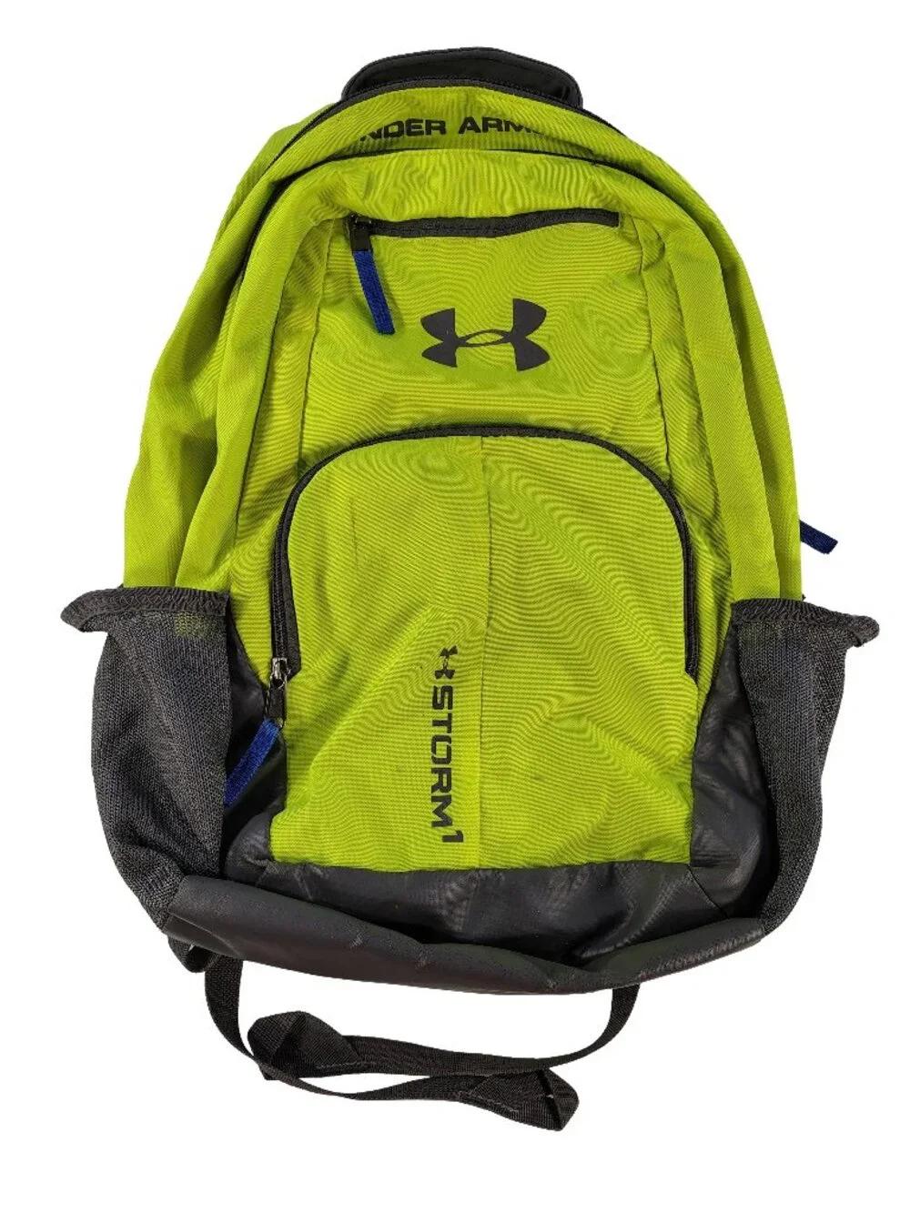 Unisex Adults Neon Green Adjustable Strap Under Armour Athletic Backpack